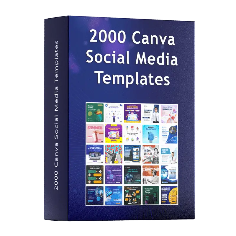 Canva Social Media 2000 Templates